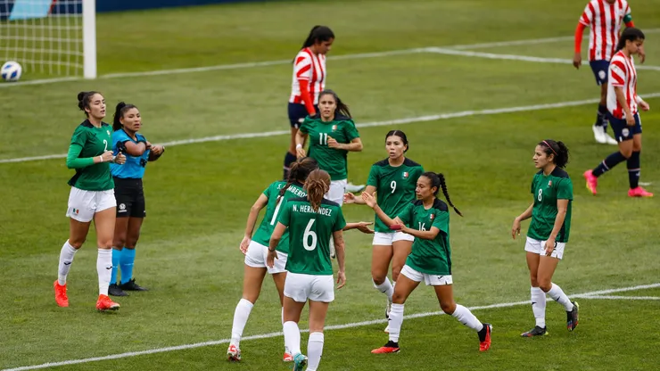 Triunfo de México ante Paraguay. Crédito: Photosport.