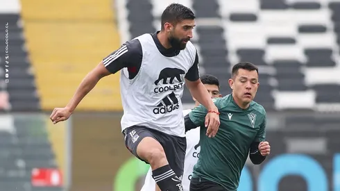 Emiliano Amor en Colo Colo. Crédito: Colo Colo