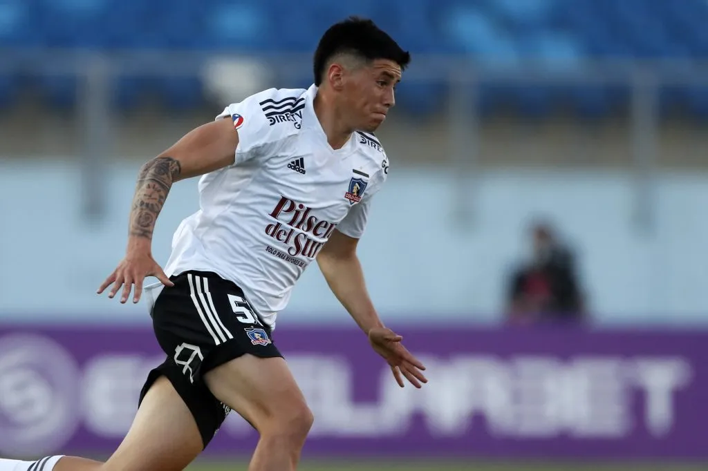 Francisco García en Colo Colo