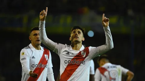 Pablo Solari vuelve a marcar en goleada de River Plate.