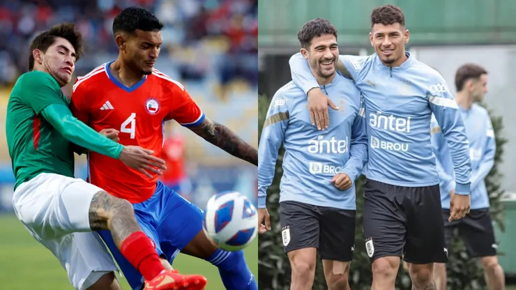 Chile enfrenta a Uruguay en Santiago 2023.