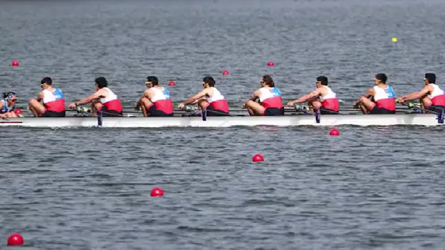 En el remo ocho con timonel llegó la novena medalla para el Team Chile en Santiago 2023.