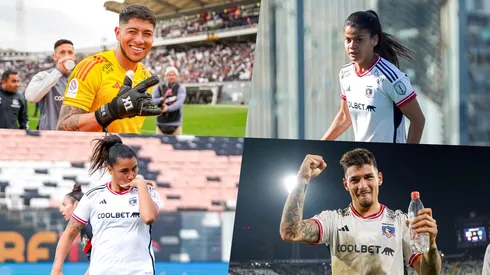 Los y las jugadores de Colo Colo se enfrentan en Santiago 2023.