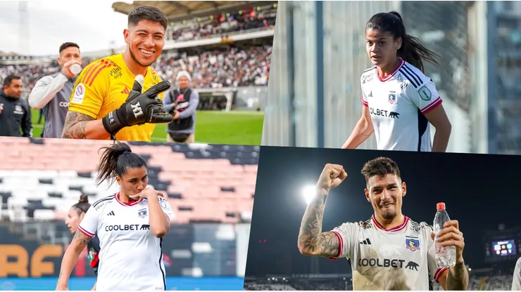 Los y las jugadores de Colo Colo se enfrentan en Santiago 2023.