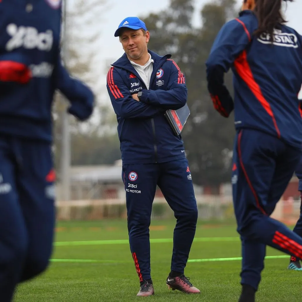 Luis Mena en la selección chilena