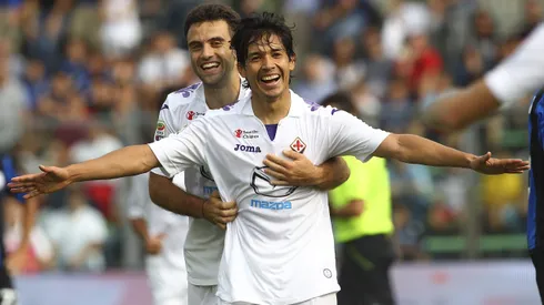 Giuseppe Rossi volvió a jugar con Matías Fernández.