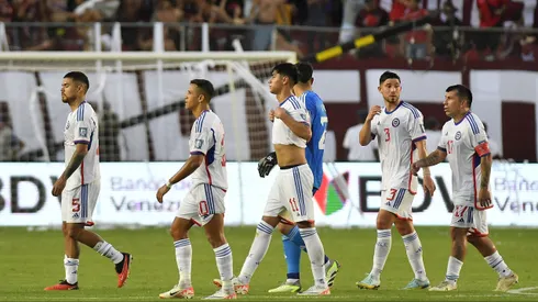 Desolado partido de Chile termina con goleada de Venezuela.