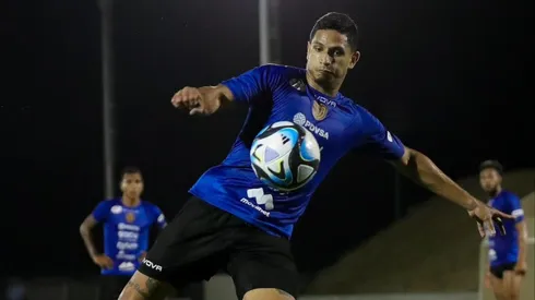 Venezuela en la previa al partido de Chile. Crédito: La Vinotinto