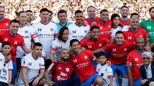 Miguel Riffo siempre al lado de Matías Fernández.