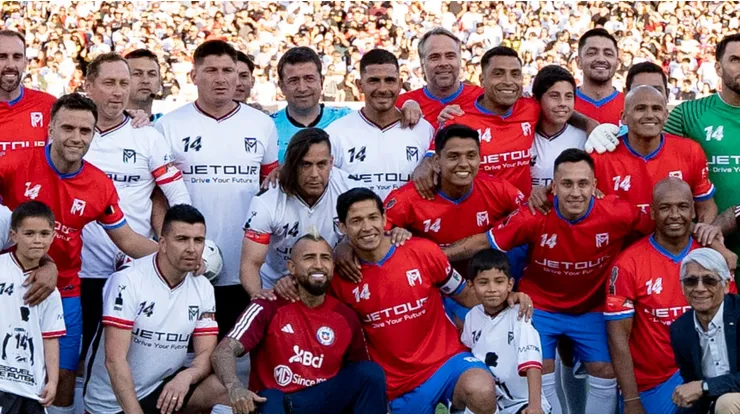 Miguel Riffo siempre al lado de Matías Fernández.