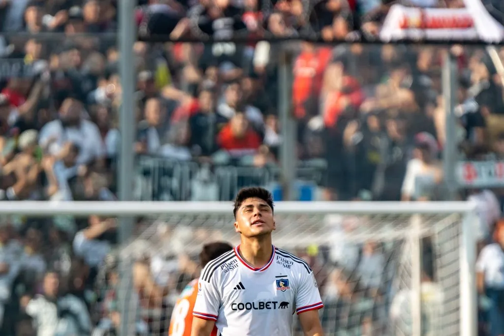 Damián Pizarro en Colo Colo.