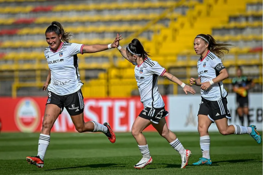 María José Urrutia marcó su primer gol en Copa Libertadores | Foto: Colo Colo Femenino