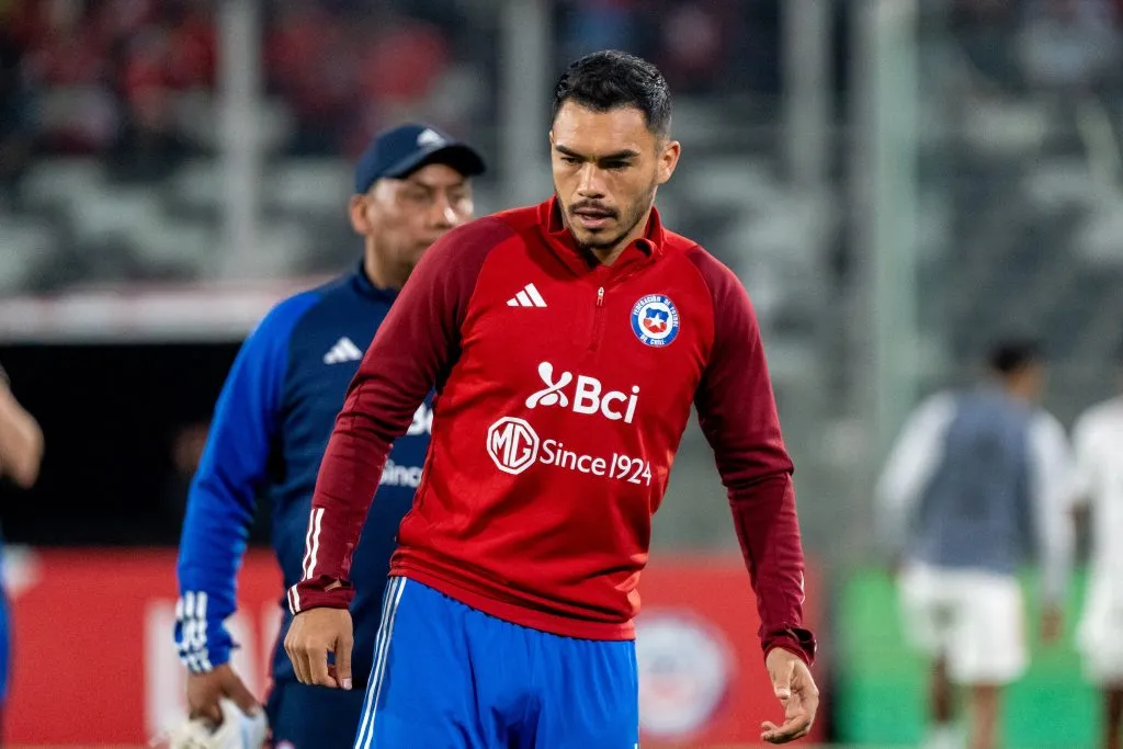 Gabriel Suazo con la Roja. Crédito: Guille Salazar, DaleAlbo.