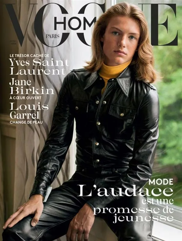 Oliver Sonne en la revista Vogue