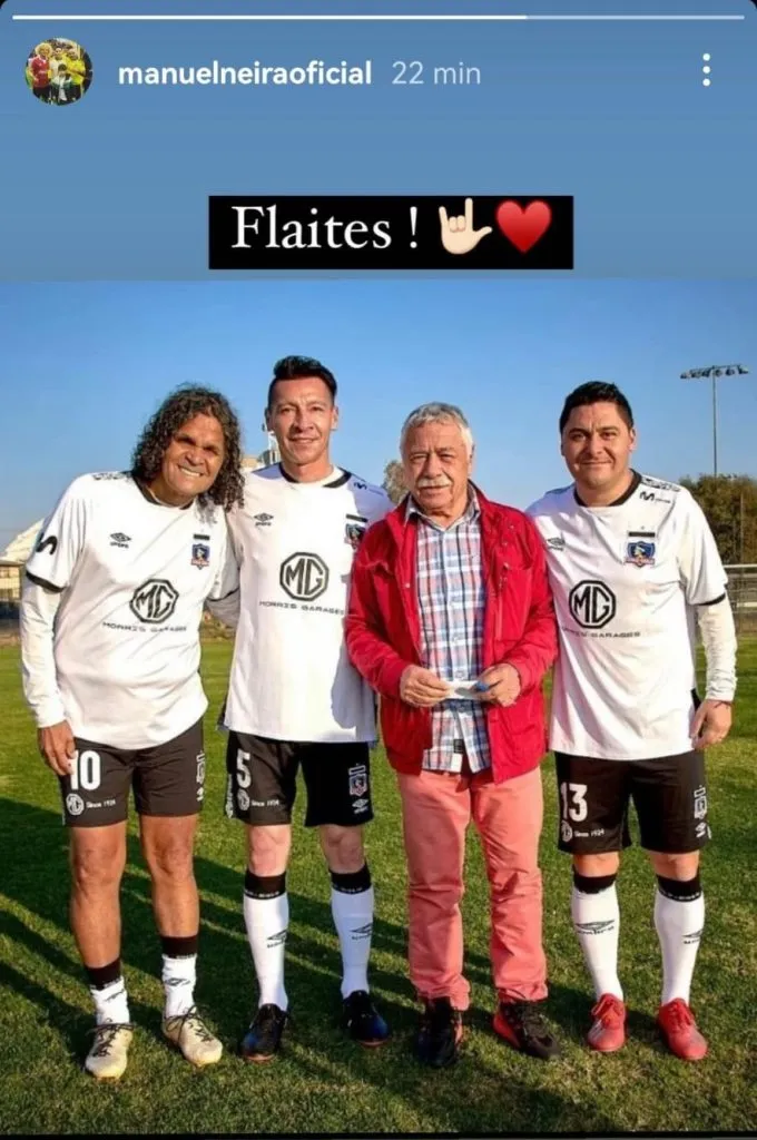 Manuel Neira en sus historias de Instagram | Foto: Pantallazo