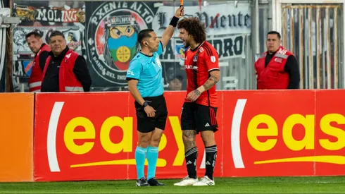 Maximiliano Falcón fue suspendido de oficio en Copa Chile. | Imagen: Guille Salazar/DaleAlbo.