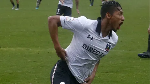 Canchita Gonzáles en Colo Colo. Crédito: Photosport