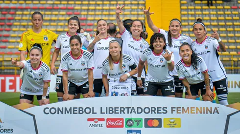 Colo Colo Femenino en Copa Libertadores. Crédito: Colo Colo Femenino.