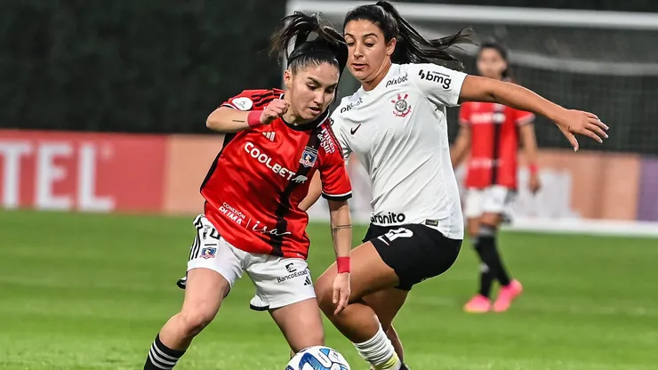 Javiera Grez en Copa Libertadores. Crédito: Colo Colo.