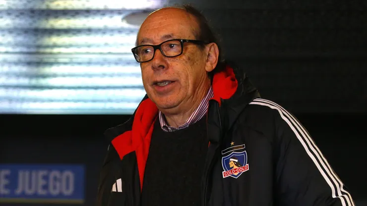 Alfredo Stöhwing en Colo Colo. Crédito: Photosport