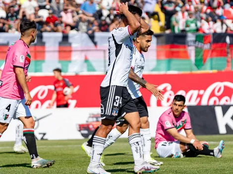 Tabla: Colo Colo cae ante Palestino y el título se ve cada vez más lejano