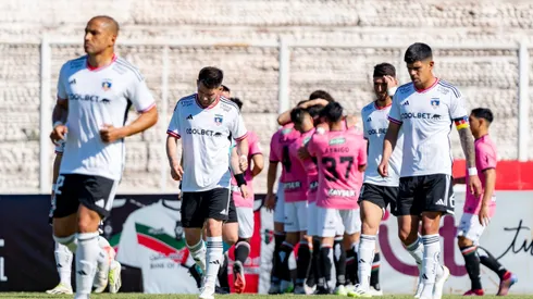 Colo Colo no pudo ante Palestino.
