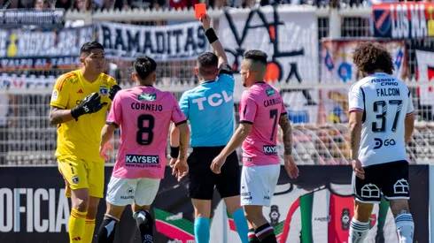 Brayan Cortés es expulsado y deja con uno menos a Colo Colo