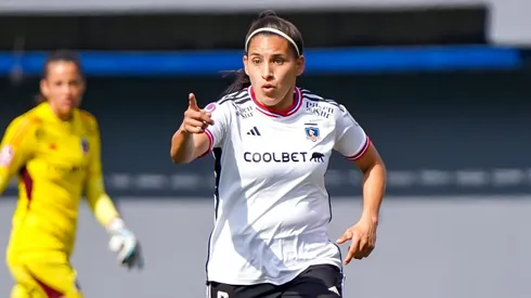 Korina Clavijo en Colo Colo. Crédito: Guille Salazar, DaleAlbo.