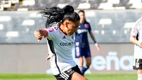 Michelle Olivares en Colo Colo. Crédito: Guille Salazar, DaleAlbo.