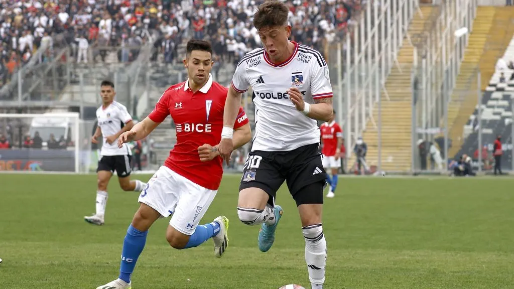 Pablo Parra fue titular en Colo Colo ante la UC. | Imagen: Photosport.
