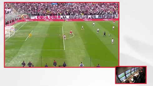 Audios del VAR revelan por qué no se cobró penal de Colo Colo.