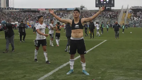 Damián Pizarro en Colo Colo. Crédito: Photosport