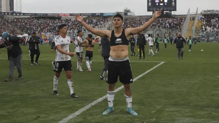 Damián Pizarro en Colo Colo. Crédito: Photosport
