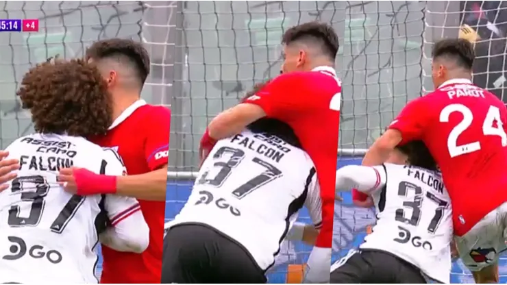 El claro penal en contra de Colo Colo que nadie quiso ver.