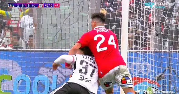 El penal en contra de Colo Colo que nadie vio.