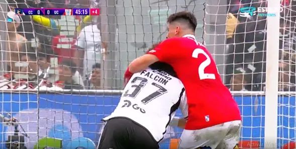 El penal en contra de Colo Colo que nadie vio.