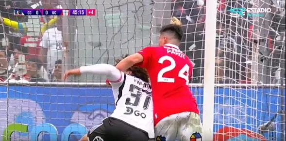 El penal en contra de Colo Colo que nadie vio.