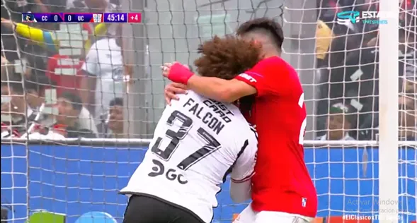 El penal en contra de Colo Colo que nadie vio.