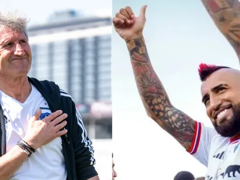 Daniel Morón se refiere a la posibilidad de Vidal en Colo Colo