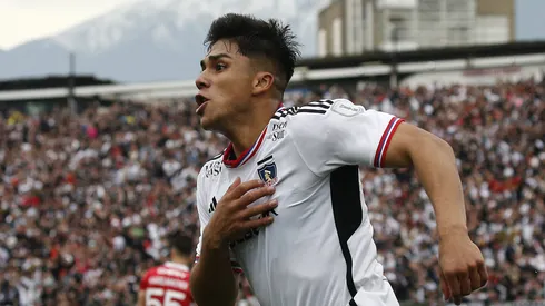 Damián Pizarro en Colo Colo. Crédito: Photosport