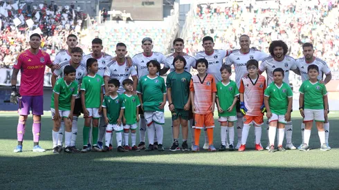 Formación de Colo Colo. Crédito: Colo Colo.