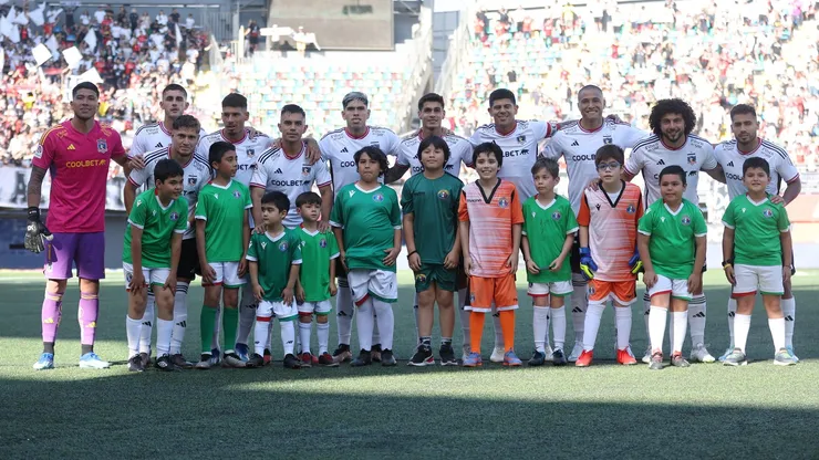 Formación de Colo Colo. Crédito: Colo Colo.