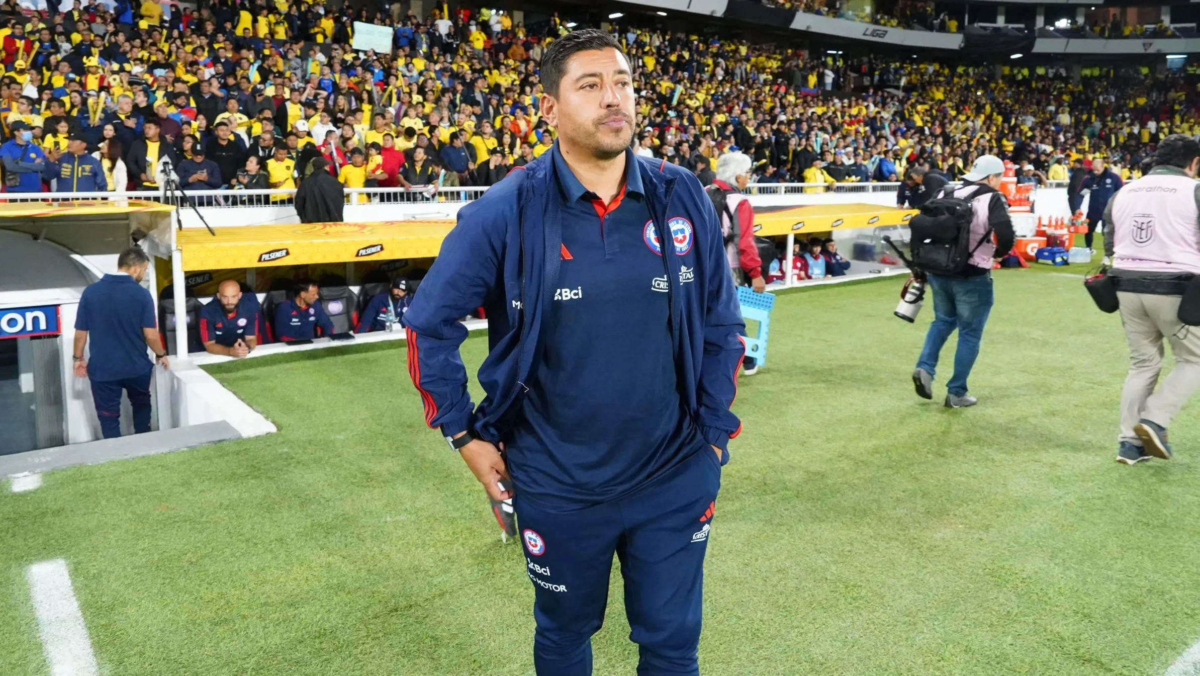 Nicolás Córdova en la Roja