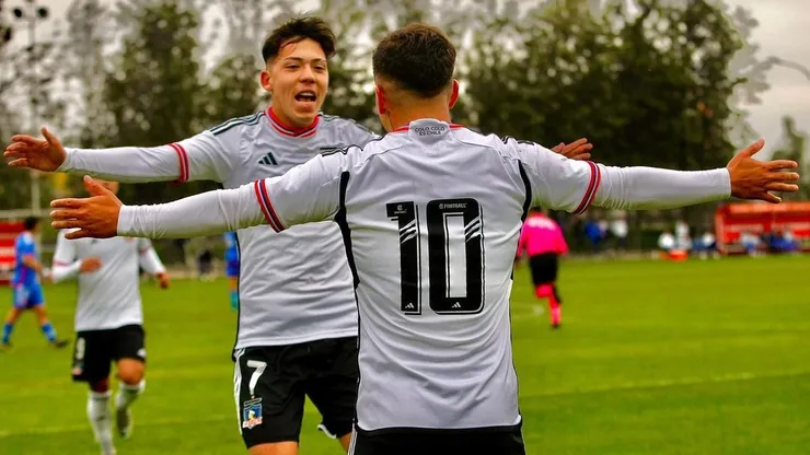 Enzo Riquelme en Colo Colo. Crédito: Colo Colo Fútbol Joven.