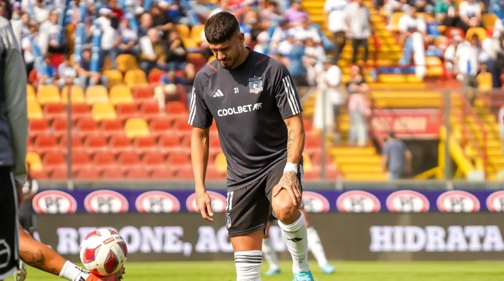 Matías de los Santos sufrió dura lesión en Colo Colo.