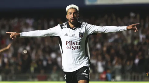 Juan Martín Lucero en Colo Colo. Crédito: Photosport.