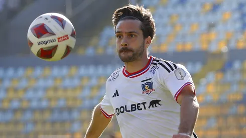 Agustín Bouzat en Colo Colo. Crédito: Photosport