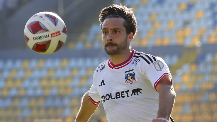 Agustín Bouzat en Colo Colo. Crédito: Photosport
