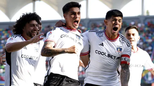 Colo Colo y su celebración. Crédito: Photosport