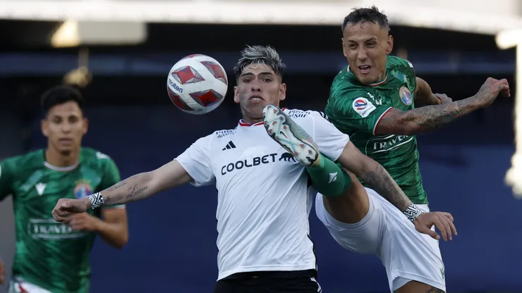 Carlos Palacios en Colo Colo. Crédito: Photosport